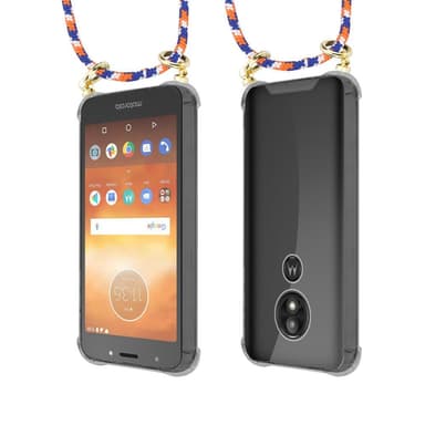 Motorola MOTO E5 / G6 PLAY Etui Cover Kæde (Blå)