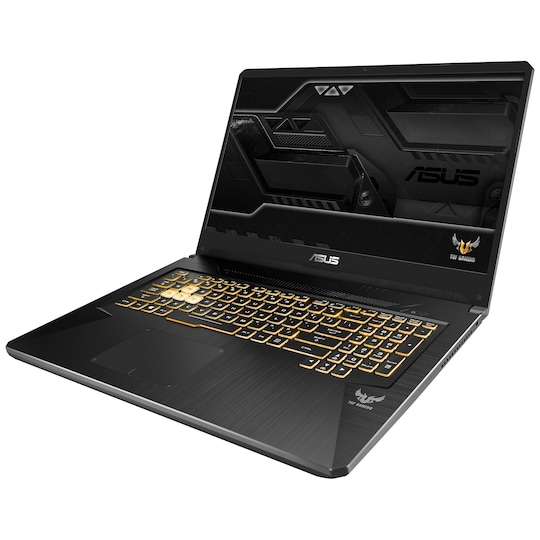 Asus TUF Gaming FX505 15,6" bærbar gaming computer (gold steel)