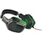 Piranha HP90 gaming-høretelefoner (sort og grøn)