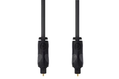 Sandstrøm optisk kabel S10O1N13X (sort/1 m)