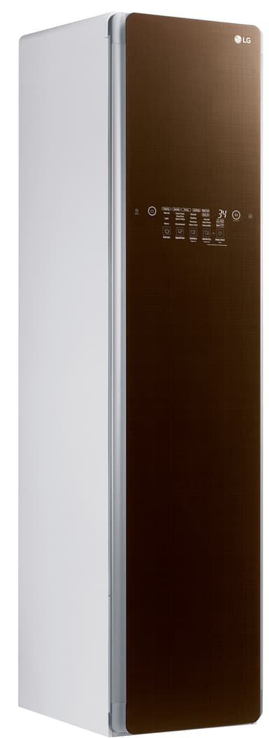 LG Essence damptøjskab S3RF (brun)
