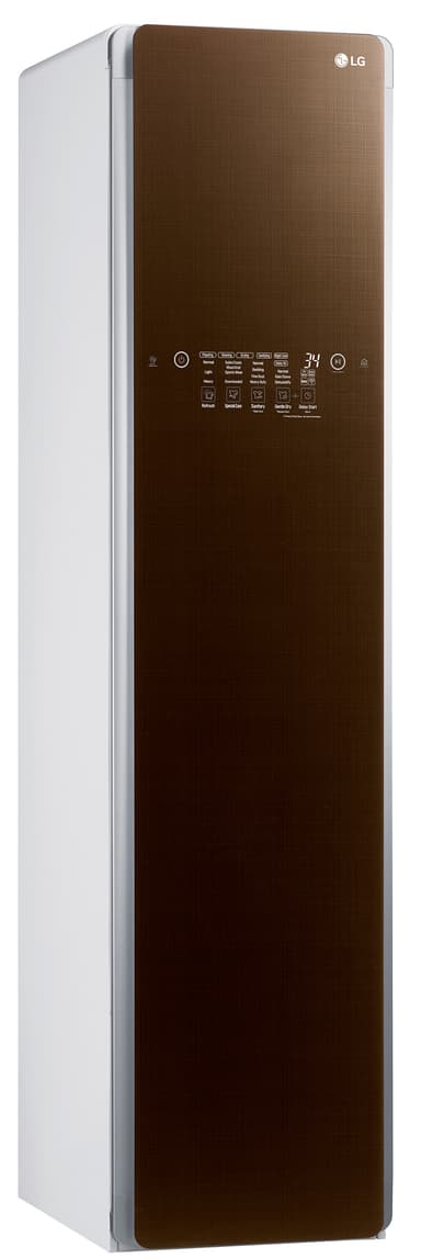 LG Essence damptøjskab S3RF (brun)
