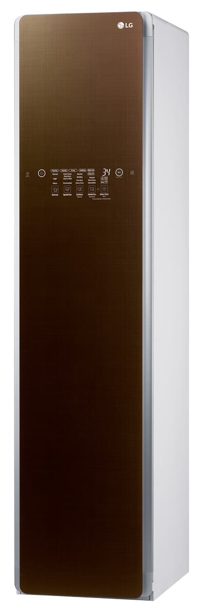 LG Essence damptøjskab S3RF (brun)