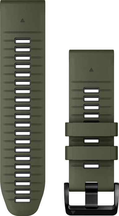 Garmin 26mm Quickfit Silicone rem (grøn/grå)