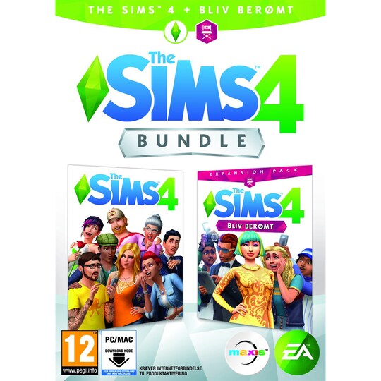 The Sims 4 Plus Get Famous Bundle (PC/Mac)