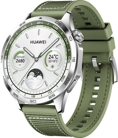 Huawei Watch GT 4 sportsur 46 mm (grøn)