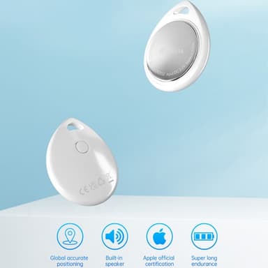Anti-tabt DropTag Luggage Tracker Key Finder-højttaler