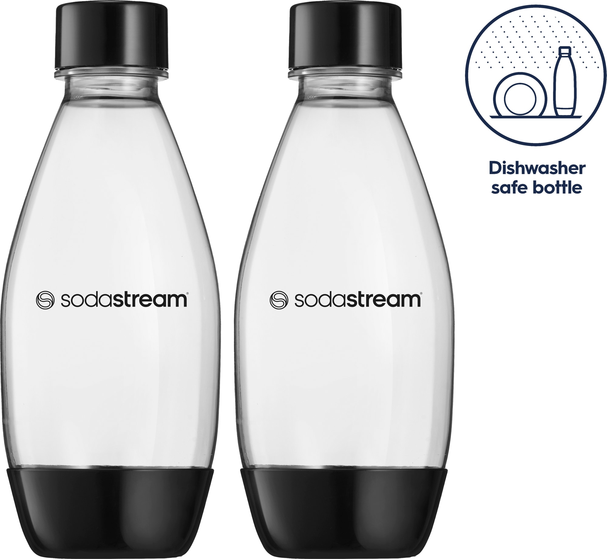 SodaStream DWS Fuse kulsyreflaske 1748223770 (2-pk, sort)