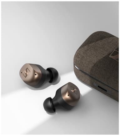 Sennheiser Momentum 4 true wireless in-ear høretelefoner (sort kobber)