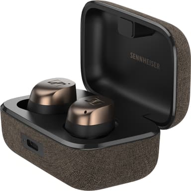 Sennheiser Momentum 4 true wireless in-ear høretelefoner (sort kobber)