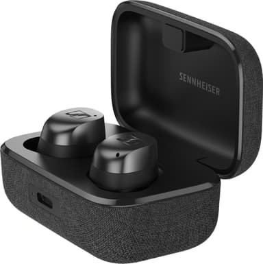 Sennheiser Momentum 4 true wireless in-ear høretelefoner (sort grafit)