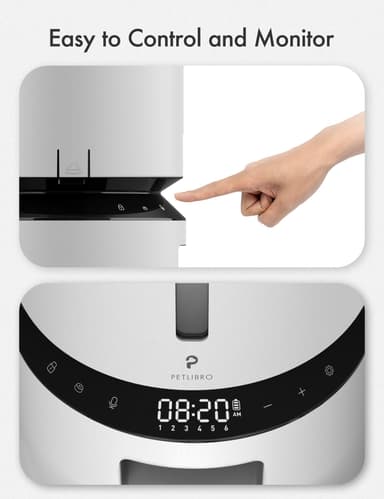 Petlibro Granary automatisk katte foder-giver 3L (hvid)