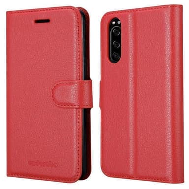 Sony Xperia 5 Pungetui Cover Case (Rød)