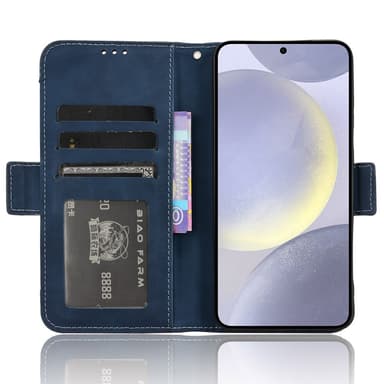 SKALO Samsung S24 6-RUM Pungetaske - Blå