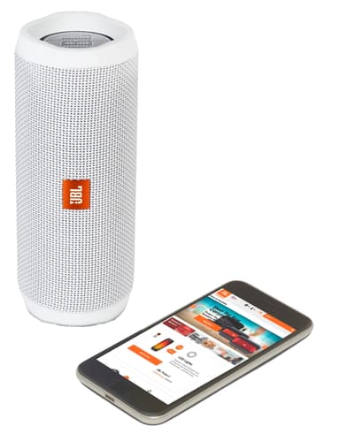 JBL Flip 4 trådløs højttaler - hvid