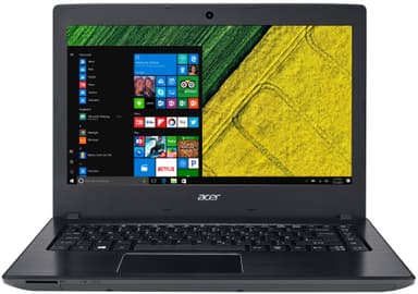Acer Aspire E5 14" bærbar computer (grå/sort)