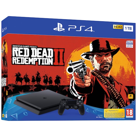 Forløber Udflugt Overfladisk PlayStation 4 Slim 1 TB + Red Dead Redemption 2 | Elgiganten