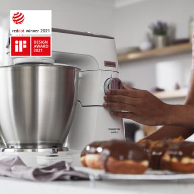 Kenwood Titanium Chef Baker XL køkkenmaskine KVL65.001WH (hvid)