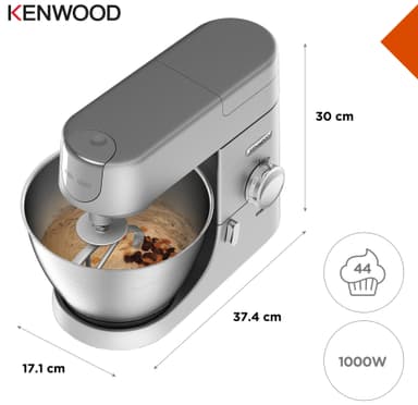 Kenwood Chef køkkenmaskine KVC3100S (sølv) TÆNK TESTVINDER