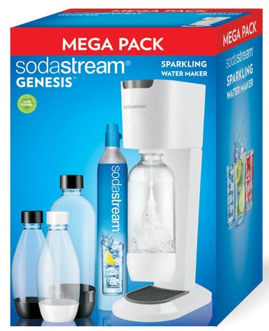 SodaStream Genesis Megapack (hvid)