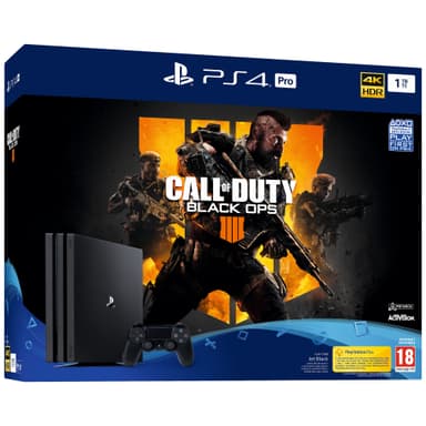 PlayStation Pro 1 TB + Call Duty: Black Ops 4 bundle | Elgiganten