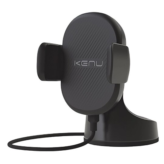 Kenu Airbase Wireless smartphoneholder til bil (black)
