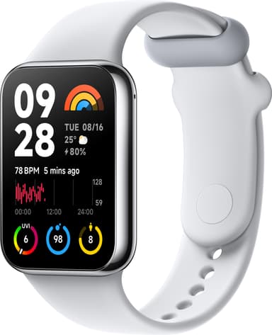 Xiaomi Smart Band 8 Pro aktivitetsmåler (grå)