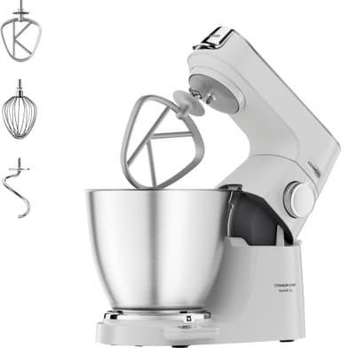 Kenwood Titanium Chef Baker Lite køkkenmaskine KVL65001WH (hvid) thumbnail