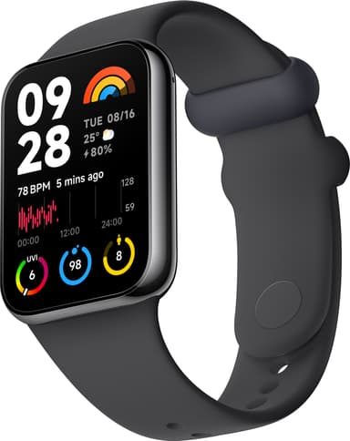 Xiaomi Smart Band 8 Pro aktivitetsmåler (sort)