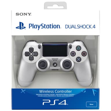 PS4 DualShock 4 trådløs controller - mat sølv