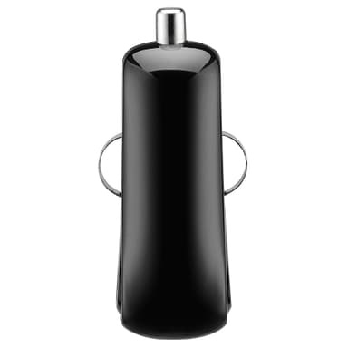 Goji biloplader 2.4 A med USB A til C kabel (sort)