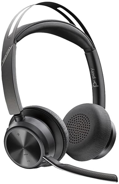 HP Poly Voyager Focus 2-M MS Teams høretelefoner USB-C med opladningsstation