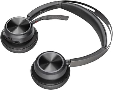 HP Poly Voyager Focus 2 høretelefoner USB-C med opladningsstation