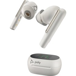 HP Poly Voyager Free 60+ UC høretelefoner USB-C (hvid)