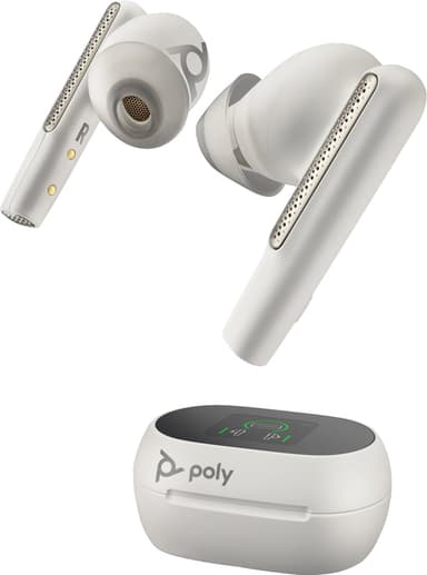HP Poly Voyager Free 60+ UC høretelefoner USB-A (hvid)