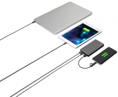 GP Voyage 2.0 powerbank 15.000 mAh (grafitgrå)