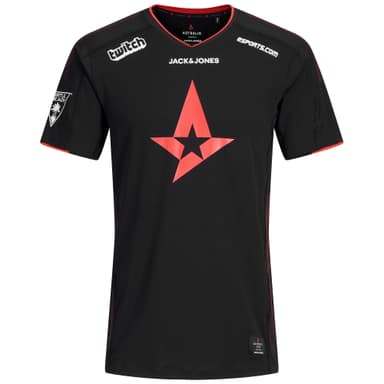 Astralis officiel spillertrøje 2019 sort/rød (XXL)