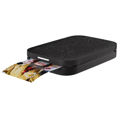 Hysterisk afslappet vare HP Sprocket 200 mobil fotoprinter (Noir black) | Elgiganten