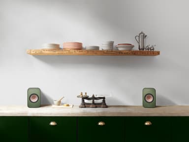 KEF LS-X stereohøjttalere (grøn)