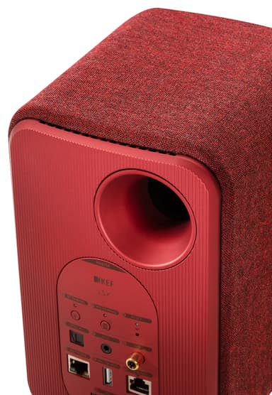 KEF LS-X stereohøjttalere (rød)