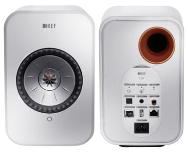 KEF LS-X stereohøjttalere (hvid)