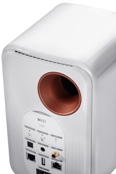 KEF LS-X stereohøjttalere (hvid)