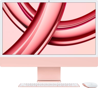 iMac 24" M3 2023 8/10/256 (lyserød)