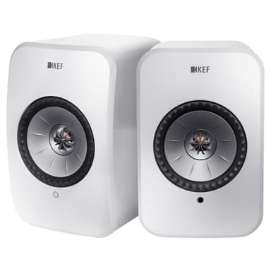 KEF LS-X stereohøjttalere (hvid)