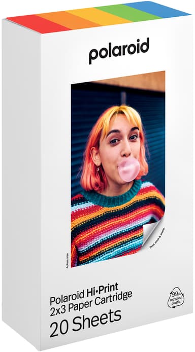 Polaroid Hi-Print Gen 2 printerpapir (20pk)