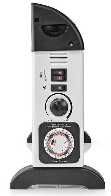 Konvektionsradiator | Termostat | Blæserfunktion | Timerfunktion | 3 indstilling
