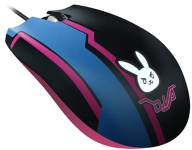 Razer Abyssus Elite gaming mus - Overwatch D.Va design