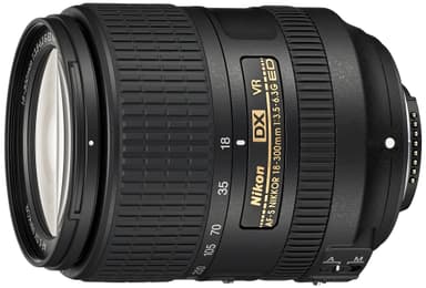 AF-S DX Nikkor 18-300 mm f/3,5-6,3 ED VR telefoto-zoomobjektiv