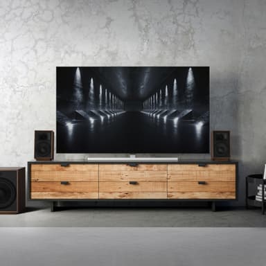 Klipsch ProMedia Heritage 2.1 højttalersystem (valnød)