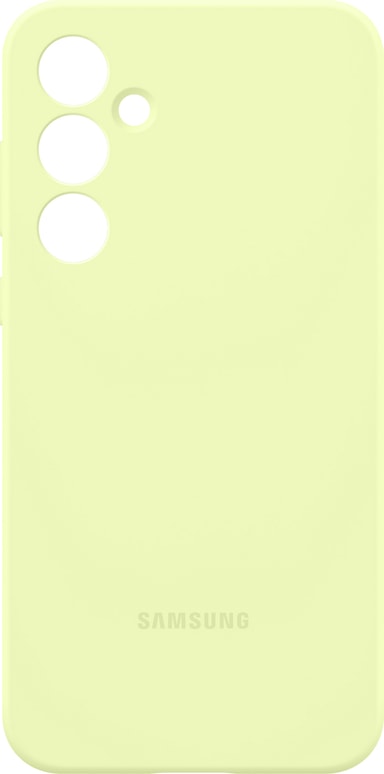 Samsung Galaxy A55 5G Silicone etui (lime)